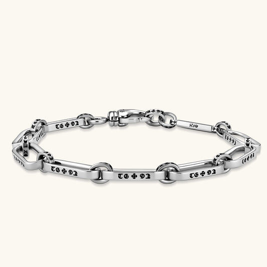Grunge Link Bracelet by AlbaLuxe AlbaLuxe