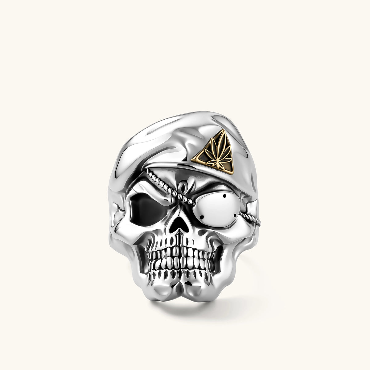 Soldier Skull Ring by AlbaLuxe AlbaLuxe