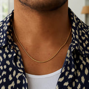 14K Yellow Gold Oval Snake Chain (2.60 mm) RCJ