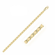 14k Yellow Gold Heart Chain (3.00 mm) RCJ