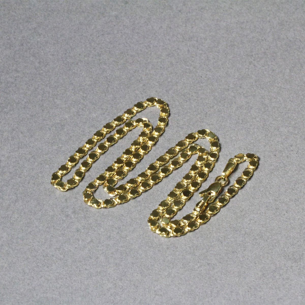 14k Yellow Gold Heart Chain (3.00 mm) RCJ