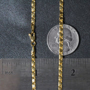 14k Yellow Gold Heart Chain (3.00 mm) RCJ