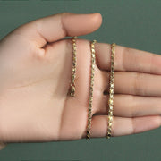 14k Yellow Gold Heart Chain (3.00 mm) RCJ