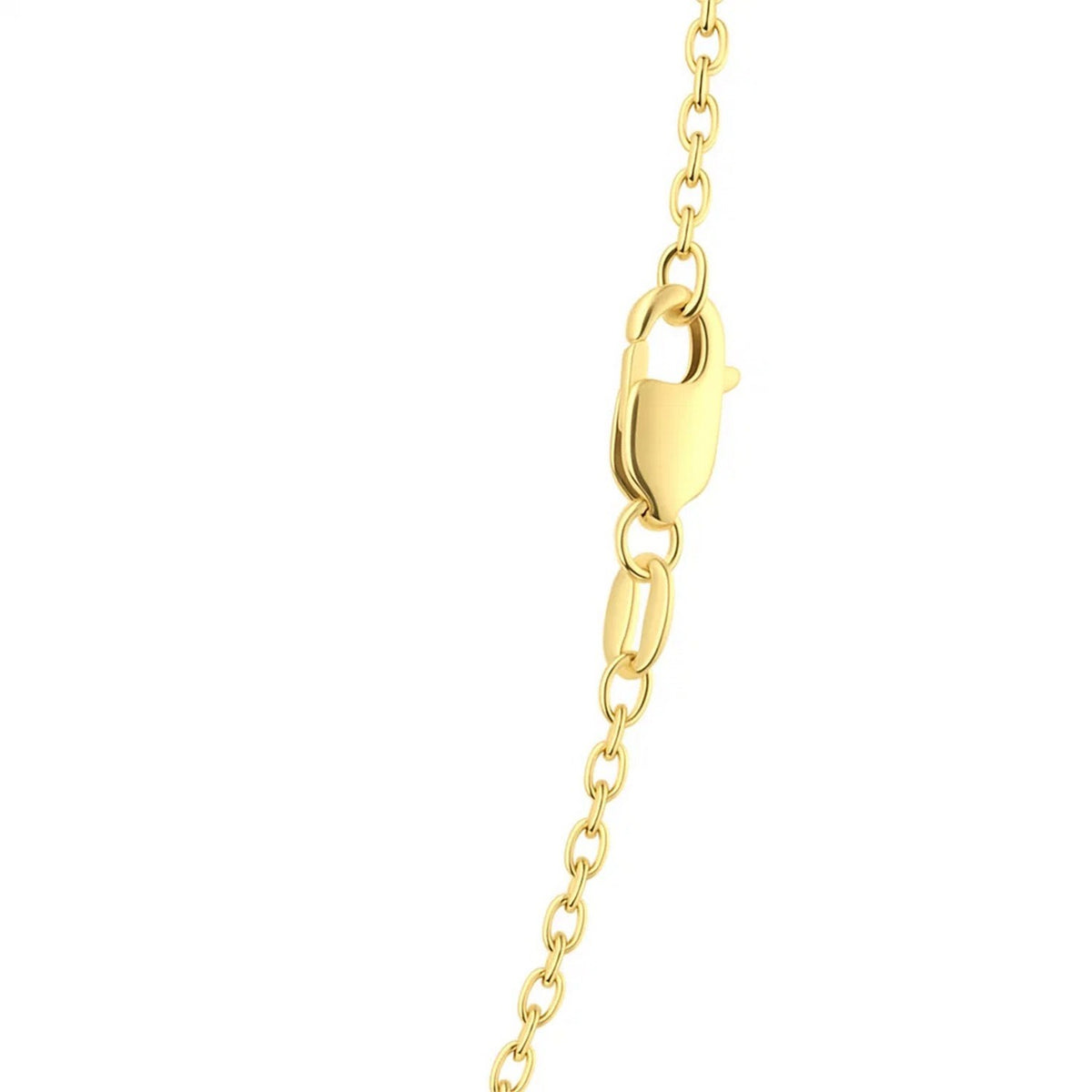 14k Yellow Gold CZ By the Yard Long Links RCJ