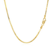 14k Yellow Gold Classic Box Chain (1.4 mm) RCJ