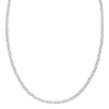 Sterling Silver Anchor Chain Necklace (5.50 mm) Alba Luxe