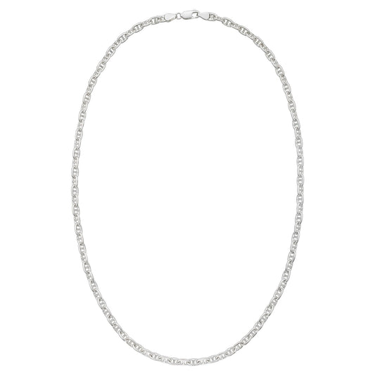 Sterling Silver Anchor Chain Necklace (5.50 mm) Alba Luxe