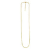 Endless Adjustable Cable Chain in 14k Yellow Gold (1.70 mm) Alba Luxe