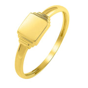 Mini Signet Ring in 14K Yellow Gold (2.00 mm) RCJ