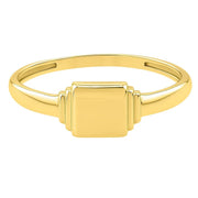 Mini Signet Ring in 14K Yellow Gold (2.00 mm) RCJ