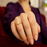 Mini Signet Ring in 14K Yellow Gold (2.00 mm) RCJ