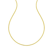 14K Yellow Gold Sparkle Spring Chain Necklace (1.90 mm) RCJ