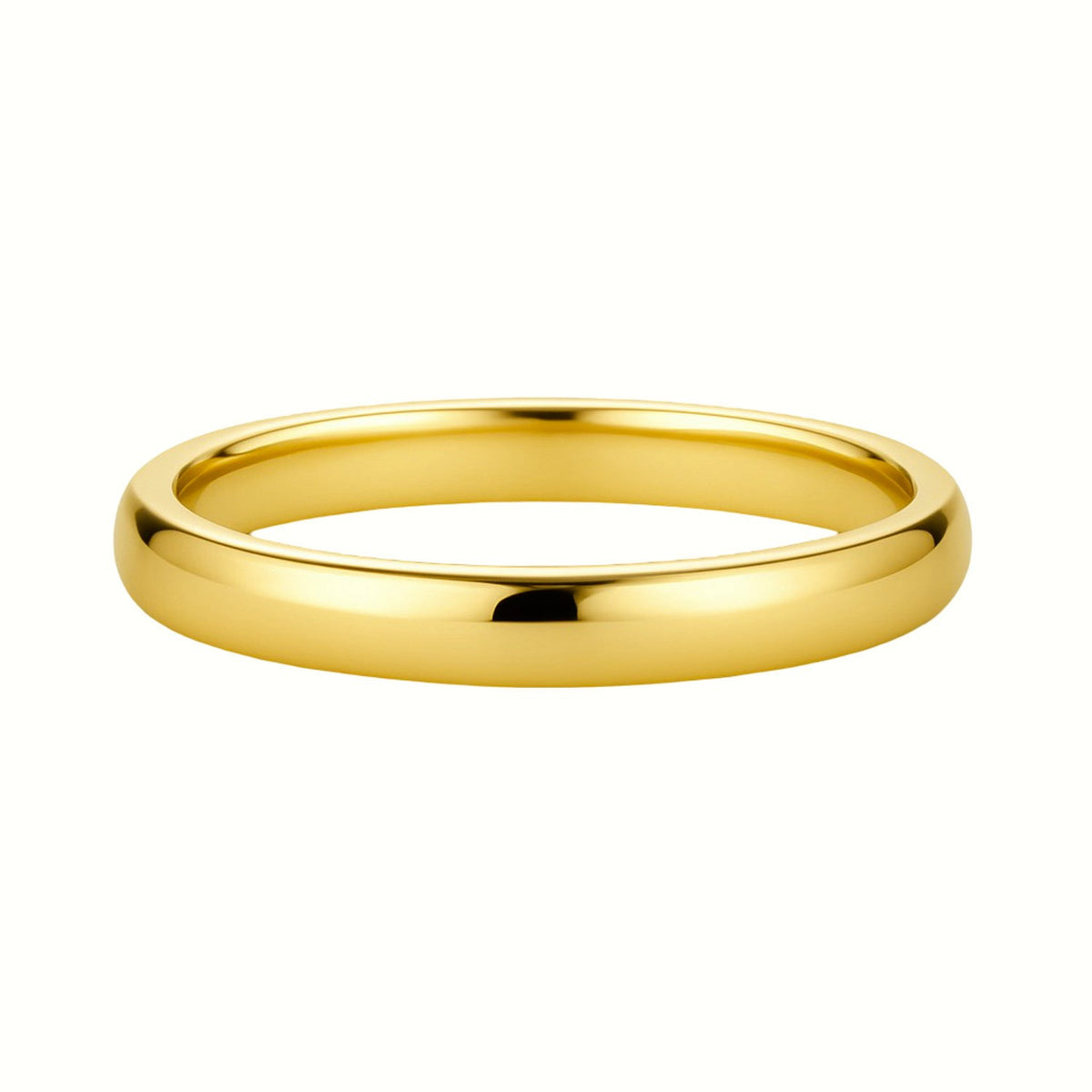14k Yellow Gold Comfort Fit Wedding Band(4.00 mm) RCJ