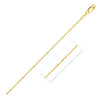 14k Yellow Gold Diamond Cut Bead Chain (0.90 mm) Alba Luxe