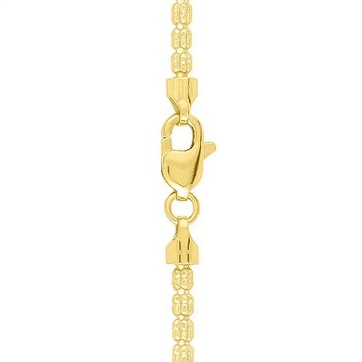 Ice Barrel Chain in 14k Yellow Gold (2.7 mm) Alba Luxe