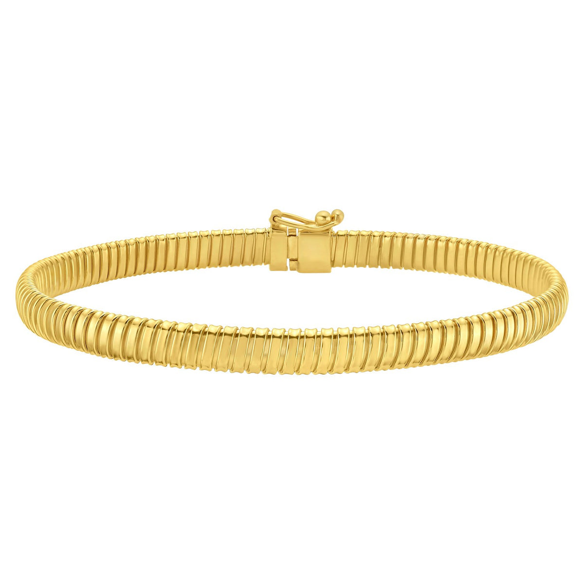 14K Yellow Gold Tubogas Bracelet (5.00 mm) RCJ