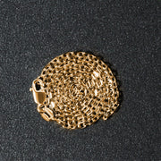 18k Yellow Gold Diamond Cut Cable Link Chain (1.90 mm) RCJ
