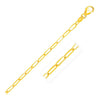 14K Yellow Gold Paperclip Chain (3.50 mm) Alba Luxe