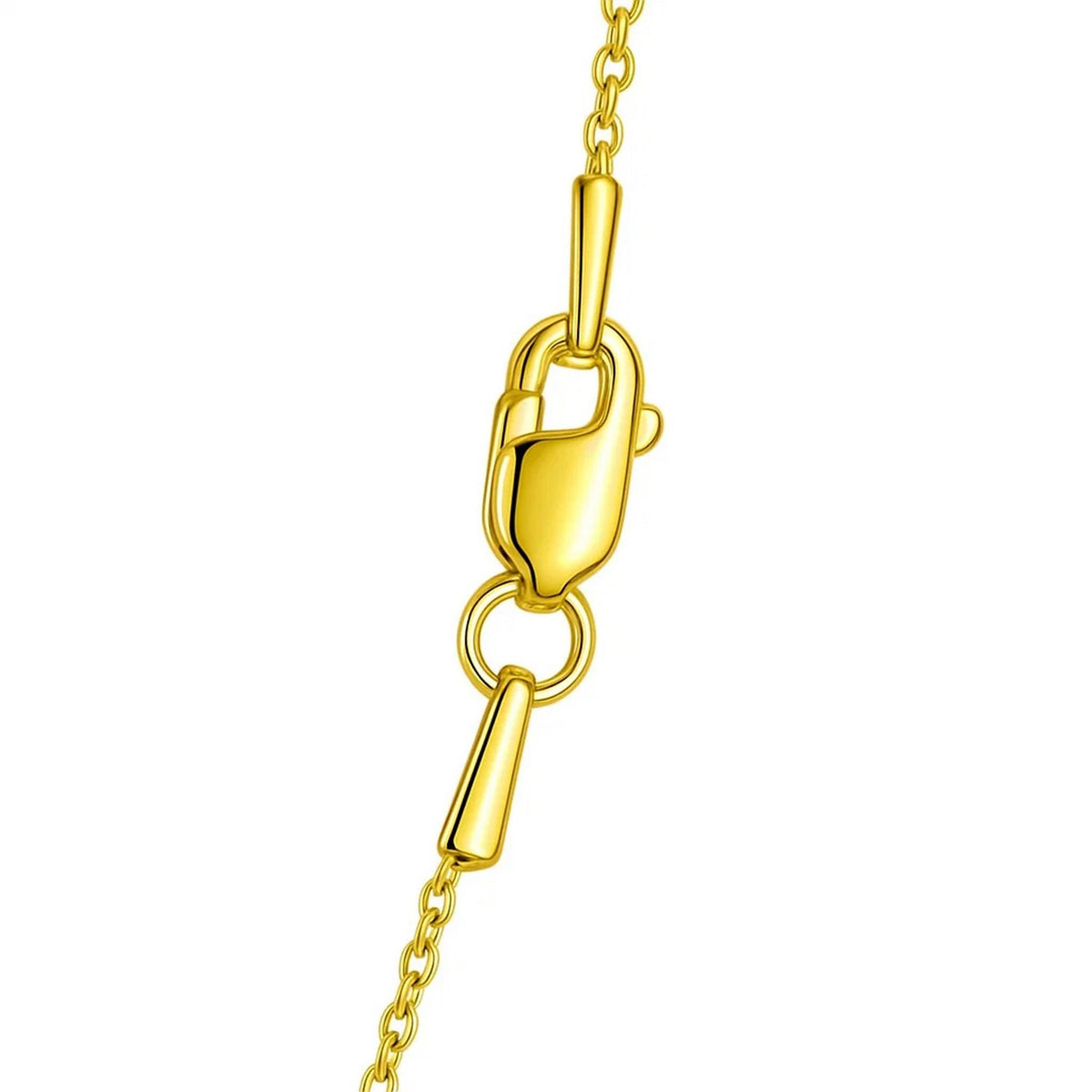14k Yellow Gold Round Cable Link Chain (1.1 mm) Alba Luxe