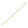 Moon Cut Bead Chain in 14k Yellow Gold (3.00 mm) Alba Luxe