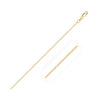 10k Yellow Gold Diamond Cut Cable Link Chain (0.87 mm) Alba Luxe