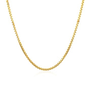 10k Yellow Gold Classic Box Chain (1.40 mm) Alba Luxe