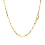 10k Yellow Gold Classic Box Chain (1.40 mm) Alba Luxe