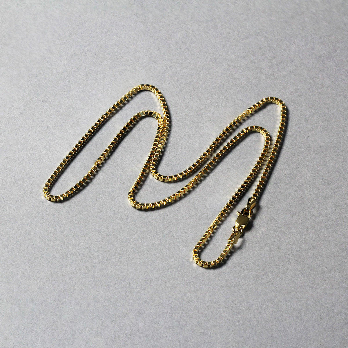 10k Yellow Gold Classic Box Chain (1.40 mm) Alba Luxe