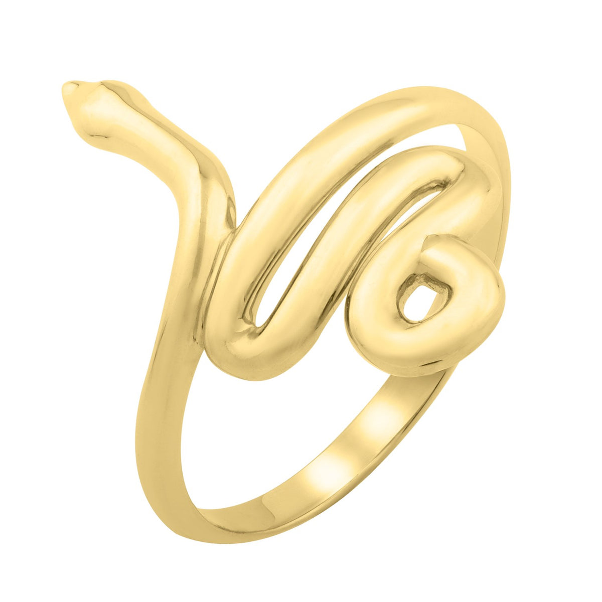 Snake Ring in 14K Yellow Gold (2.00 mm) RCJ