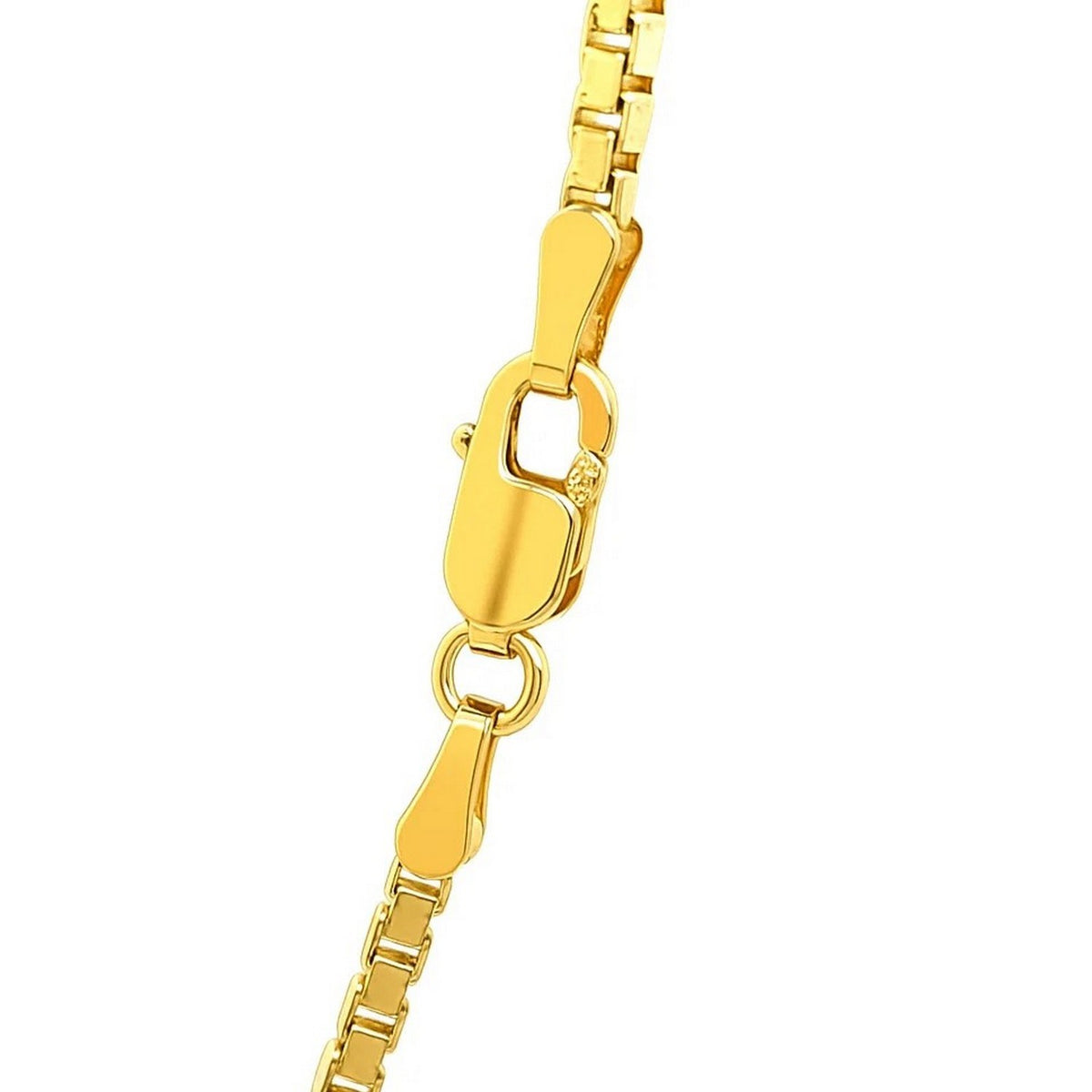 14K Yellow Gold Classic Box Chain (1.7 mm) Alba Luxe