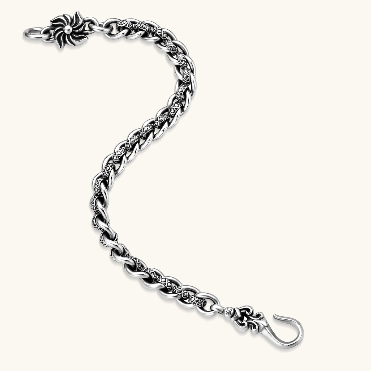 Chain Revolt Bracelet by AlbaLuxe AlbaLuxe