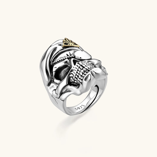 Soldier Skull Ring by AlbaLuxe AlbaLuxe