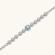 Azure Tennis Bracelet by AlbaLuxe AlbaLuxe