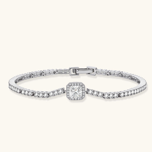 Luxe Center Tennis Bracelet by AlbaLuxe AlbaLuxe