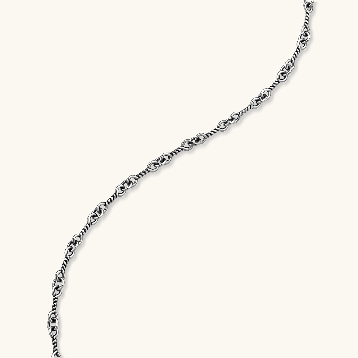 Twisted Rope Chain Necklace by AlbaLuxe AlbaLuxe