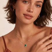 Emerald Dreams Necklace by AlbaLuxe AlbaLuxe